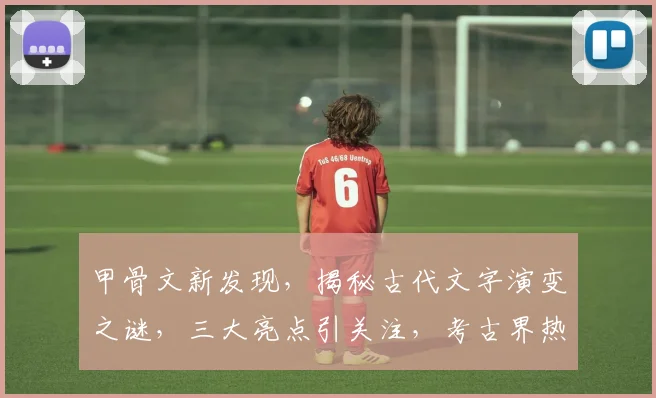 甲骨文新发现，揭秘古代文字演变之谜，三大亮点引关注，考古界热议不断
